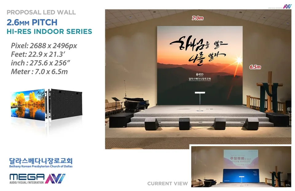 Bethany Korean Presbyterian Church of Dallas — design concept