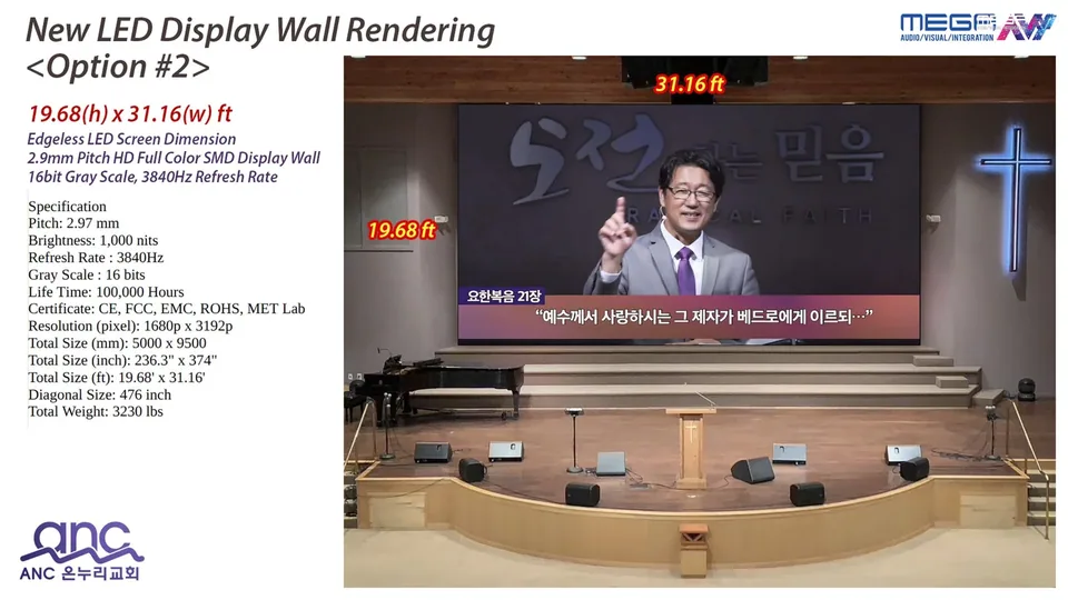 ANC Onuri Church, design visualization 5