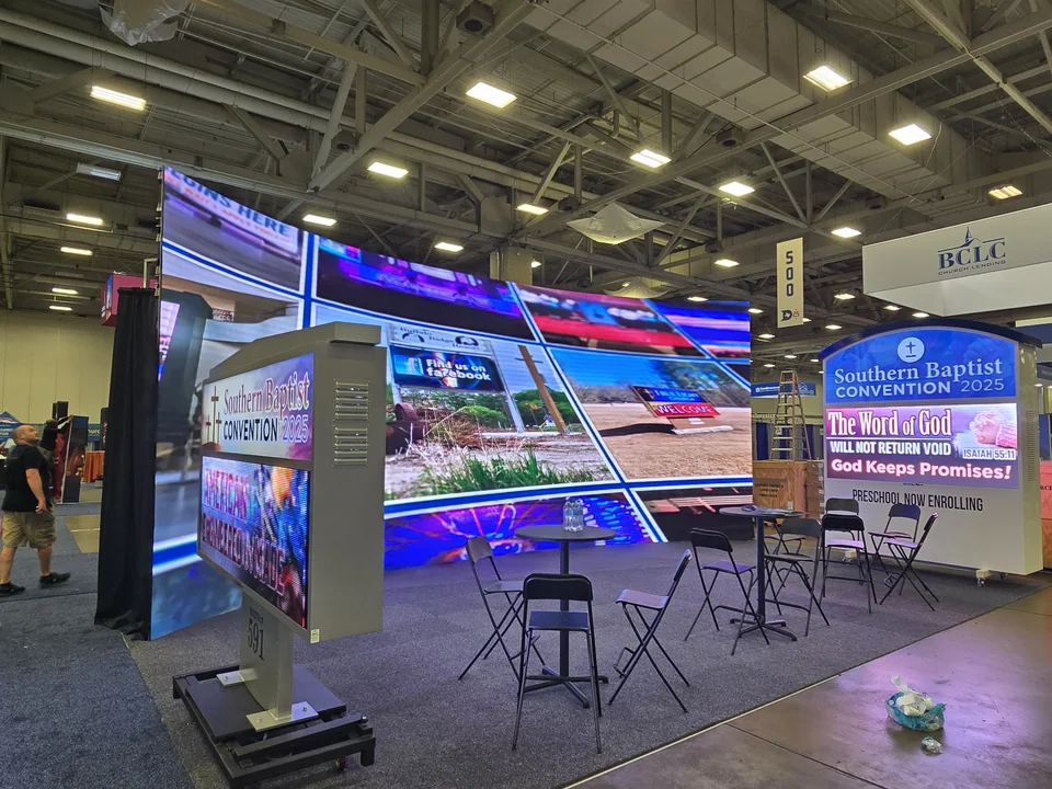 SBC 2025 LED Exhibit — live event