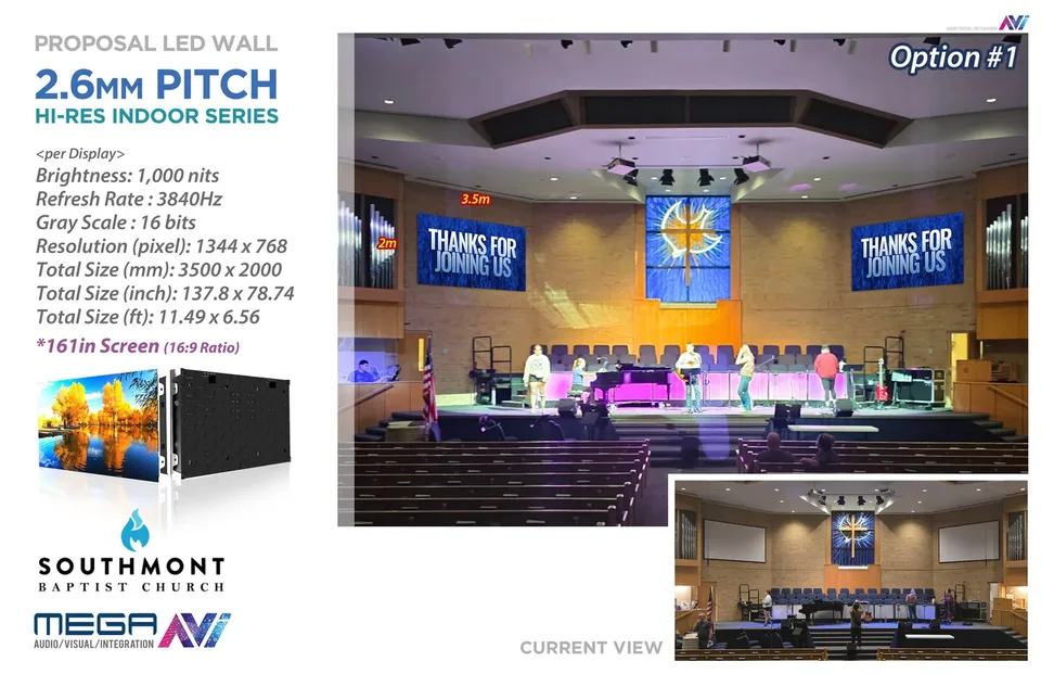 Southmont Baptist Church — design concept