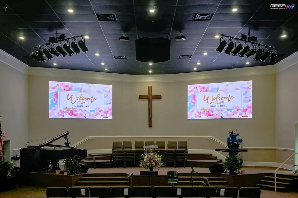 Calhoun Community Church — installation