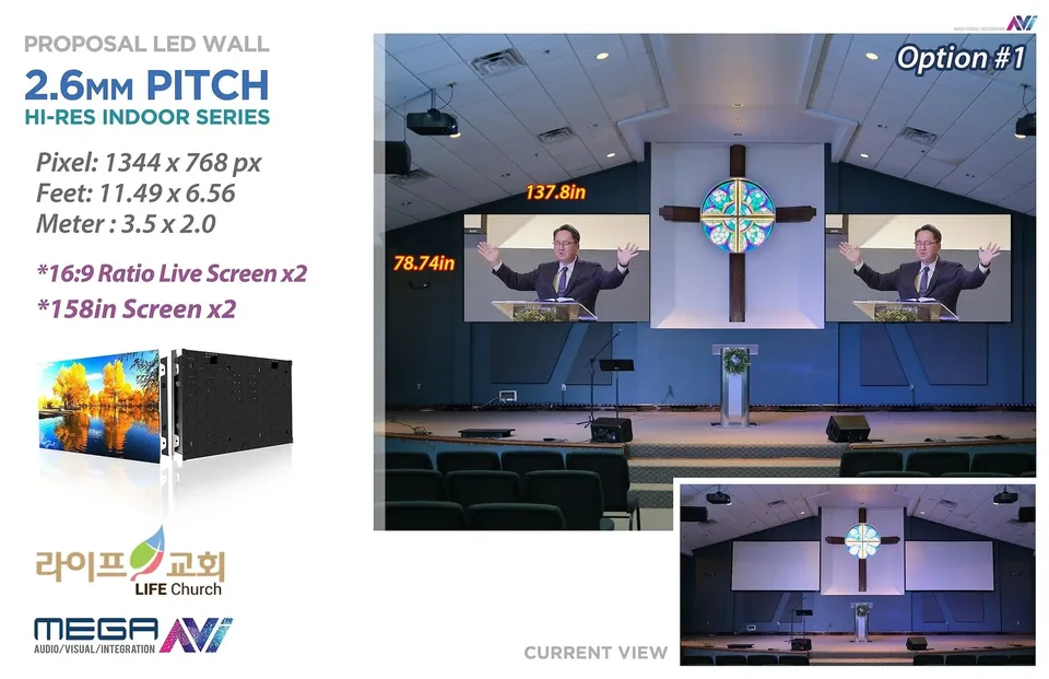 LIFE Church — design concept