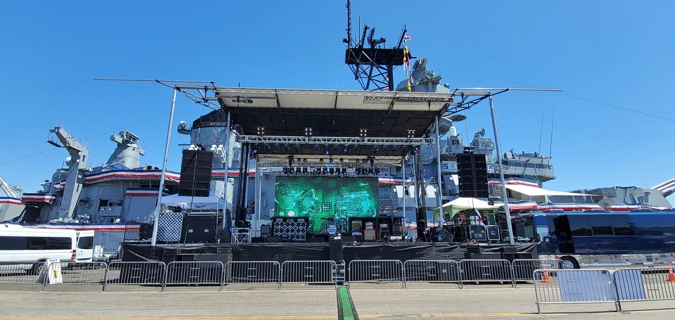 LA Fleet Week Event Displays — live event