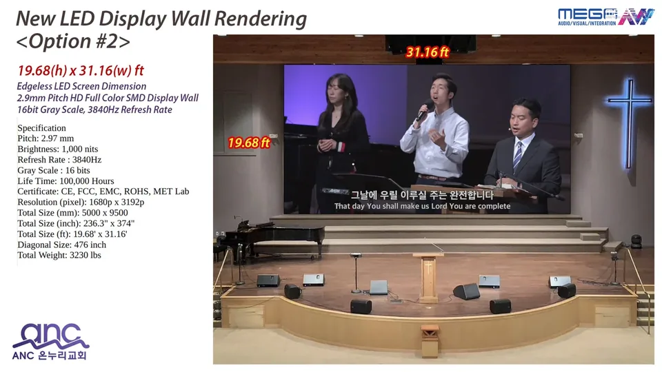 ANC Onuri Church, design visualization 7
