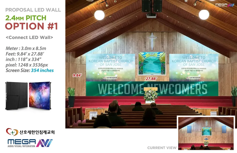 Korean Baptist Church of San Jose — design concept