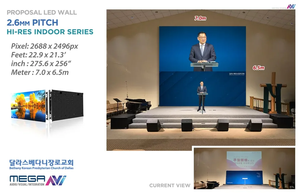 Bethany Korean Presbyterian Church of Dallas, design visualization 2