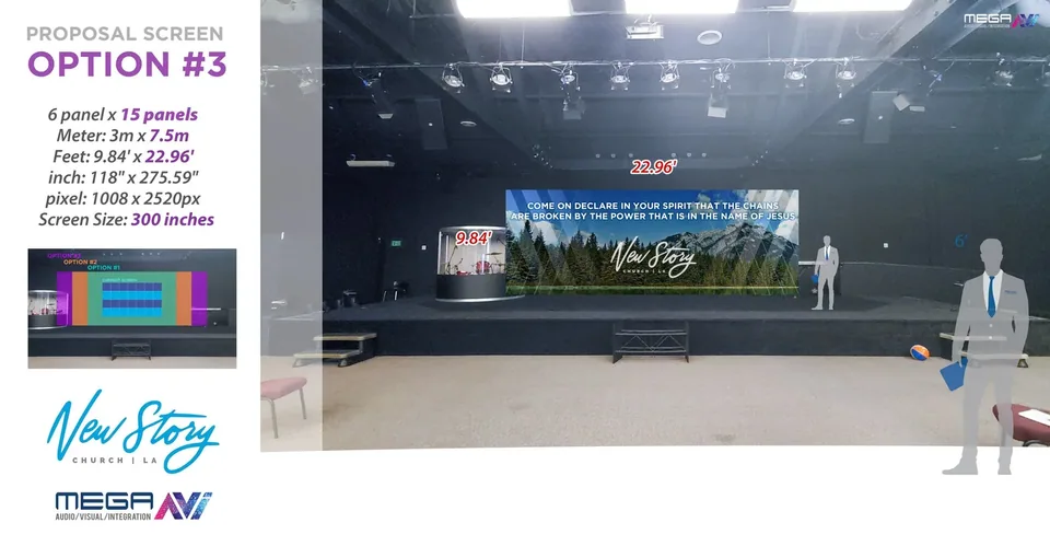 New Story Church, design visualization 3