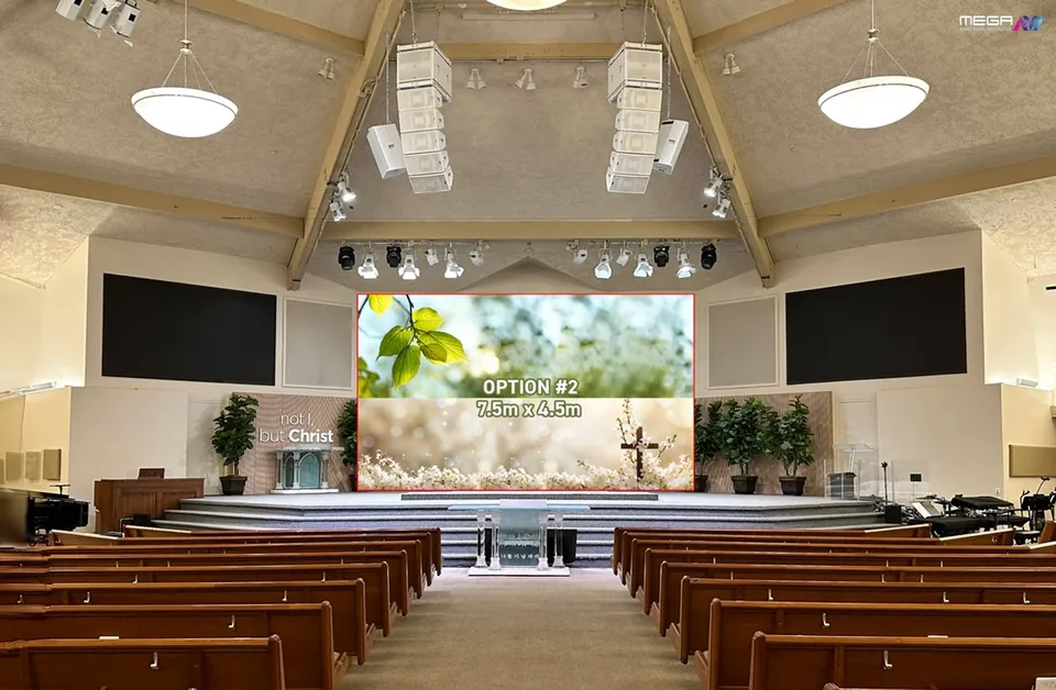 Dongshin Church, design visualization 2