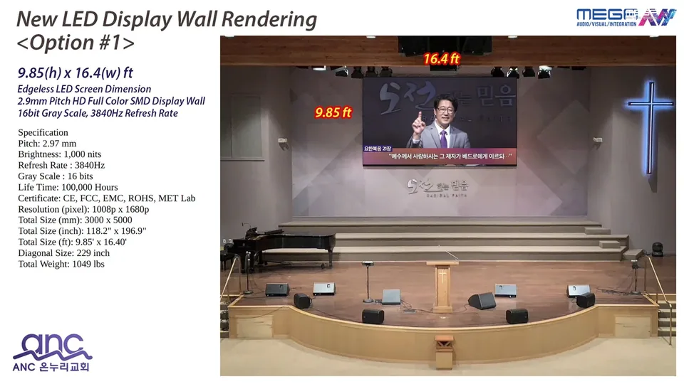 ANC Onuri Church, design visualization 4