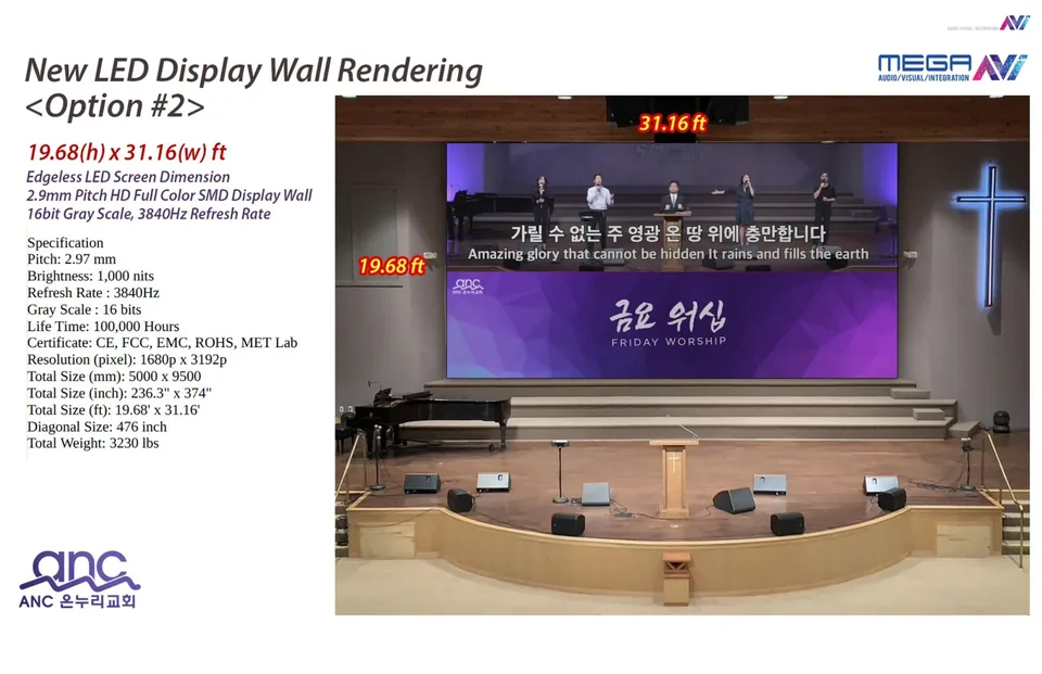 ANC Onuri Church, design visualization 12